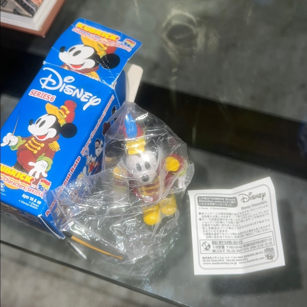 Medicom Toy Disney Kubrick Series 6 Mickey Mouse Mickey's big band concert Japan - Picture 3 of 10